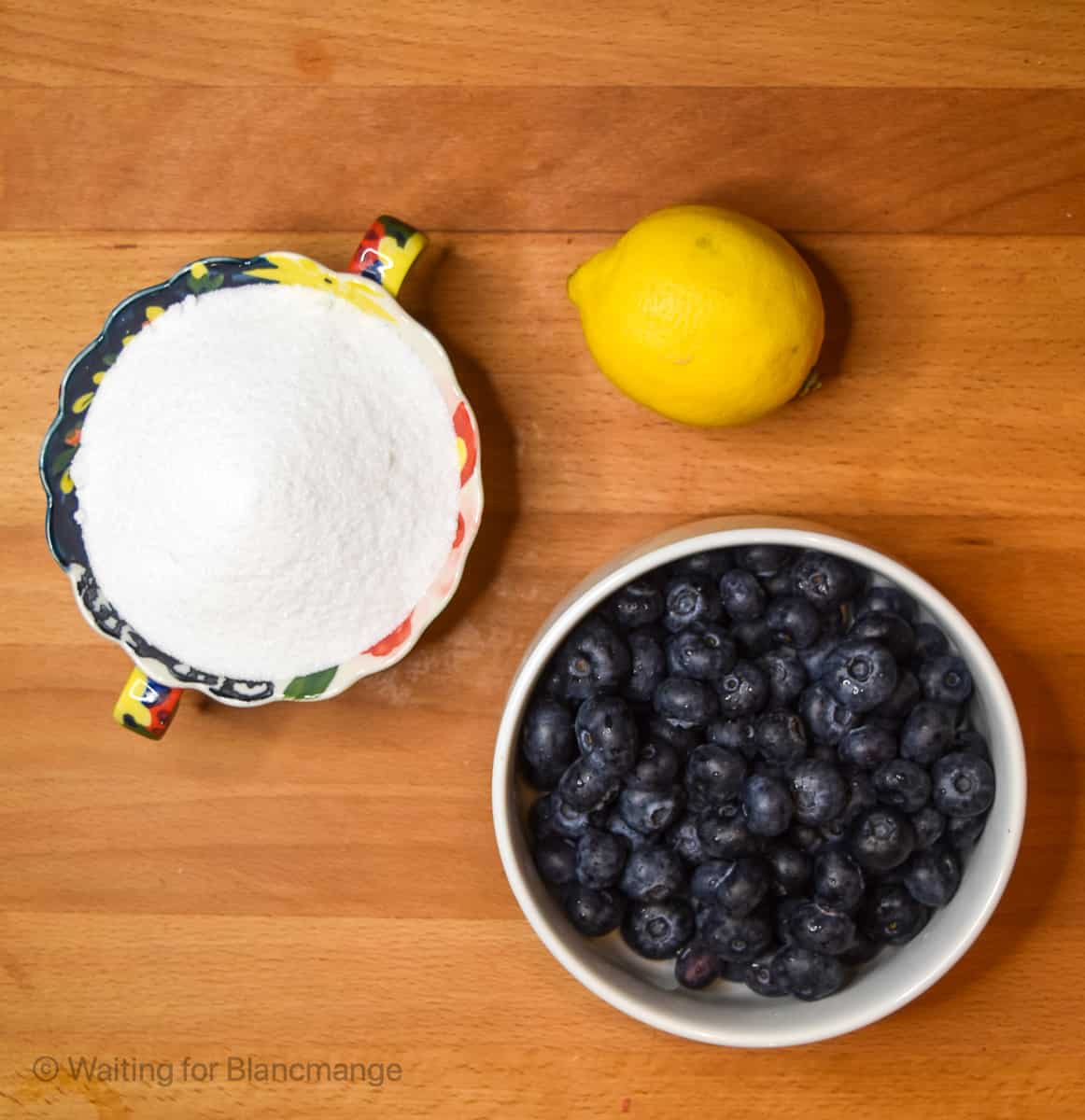 Quick Small Batch Blueberry Jam without Pectin Waiting for Blancmange
